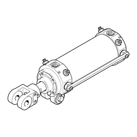 Hinge Cylinder DWA-50-50-Y-A-G